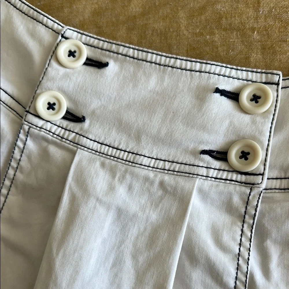 Miss Sixty Y2K Vintage White Pleated Skirt ~ - Picture 2 of 9